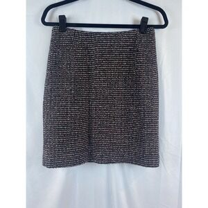 Donna Karan Made In Italy‎ Wool Blend Skirt Women's Size 6
